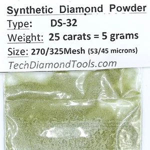 Polvo de diamante TechDiamondTools 270 arena 53-45 micras, 25 quilates = 5 gramos - Imagen 1 de 4