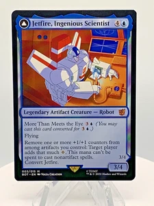 MTG Magic the Gathering Jetfire, Ingenious Scientist/air guardian 003/015 - Picture 1 of 2