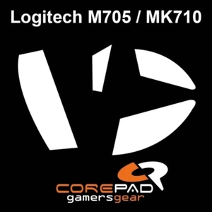Corepad Skatez Logitech M705 MK710 v2 Replacement Mouse Feet Hyperglides Teflon - Picture 1 of 1