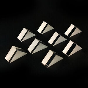 10PCS Optical Component Defective Triangle Prism for Educational Teaching