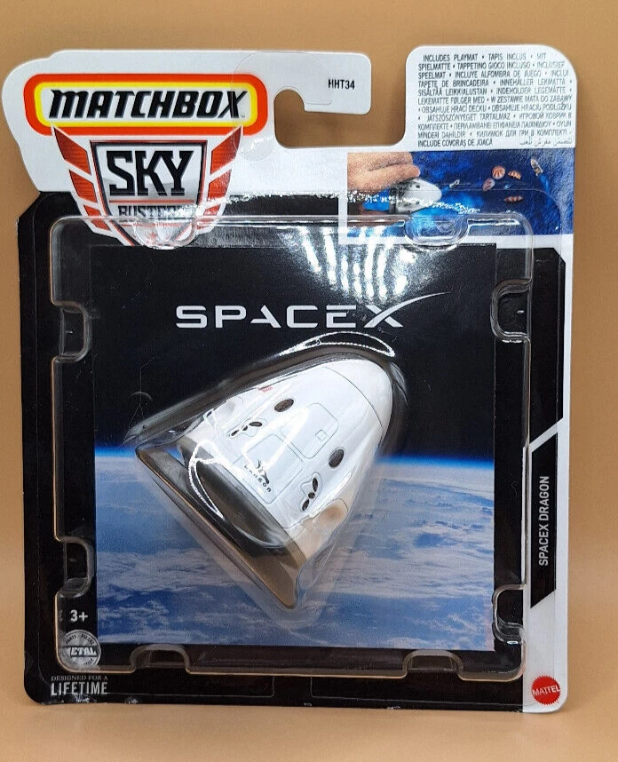 Matchbox 2024 Sky Busters SpaceX Dragon Skybusters - Image 1 of 1