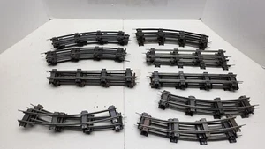 Lot of 36 Straight & Curved Track Pieces S gauge American Flyer Train - Picture 1 of 12