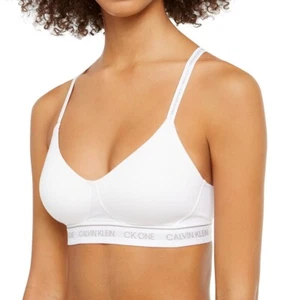 Calvin Klein Women's Ck One Cotton Lightly Lined Bralette - QF6094 - Picture 1 of 6