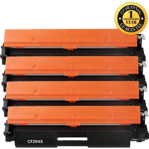 4PK CF294A 94A Black Toner Cartridge for HP Laserjet M118dw 148dw M148fdw M149 - Picture 1 of 6