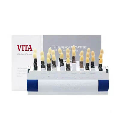 New 1 Set VITA Tooth Guide 3D Master With Bleached Shade Guide 29 Colors Resin • 52.98$