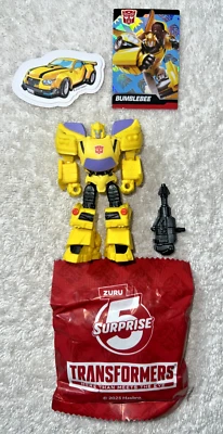 5 SURPRISE TRANSFORMERS BUMBLEBEE SERIES 1 **NEW OPENED** - Image 1 of 4