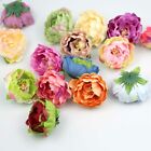 5/100p Artificial Silk Flowers Peony Heads Assorted Color DIY Crafts Party Decor
