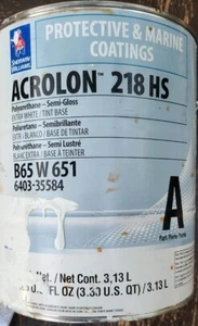 1 Gal Acrolon 218 HS Acrylic Polyurethane, Semi-Gloss - Picture 1 of 4