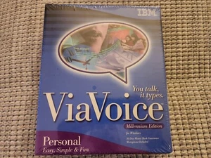 NEW! IBM ViaVoice Millenium Edition Personal - Afbeelding 1 van 3