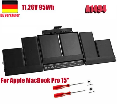 NEU A1494 Original OEM Akku für Apple Macbook Pro 15" A1398 Late 2013 Mid 2014 - Bild 1 von 4