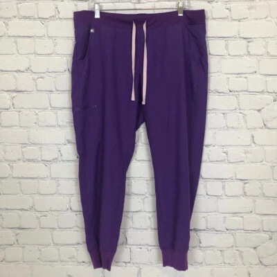 Pantalones Médicos Figs Zamora Jogger Talla Pequeña XLP Ultra Violeta Foto 1 de 4