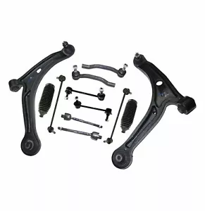 12 Pc Suspension Kit for Honda Pilot Acura MDX Control Arms Tie Rods Sway Bar - Bild 1 von 12