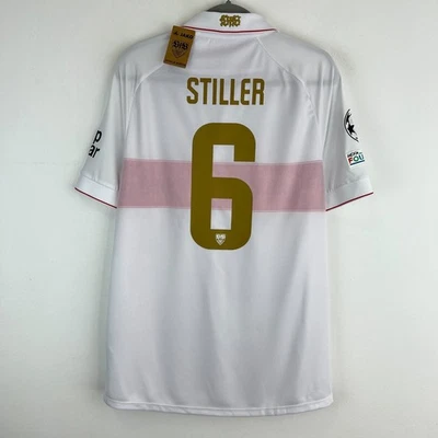 VfB Stuttgart 2024/2025 Jako Champions League Shirt Soccer Jersey Angelo Stiller - Image 1 of 4