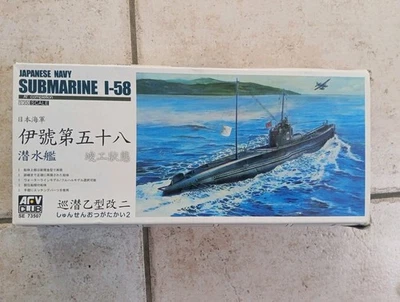 Maquette Sous Marin AFV CLUB I-58 1/350 - Photo 1/4