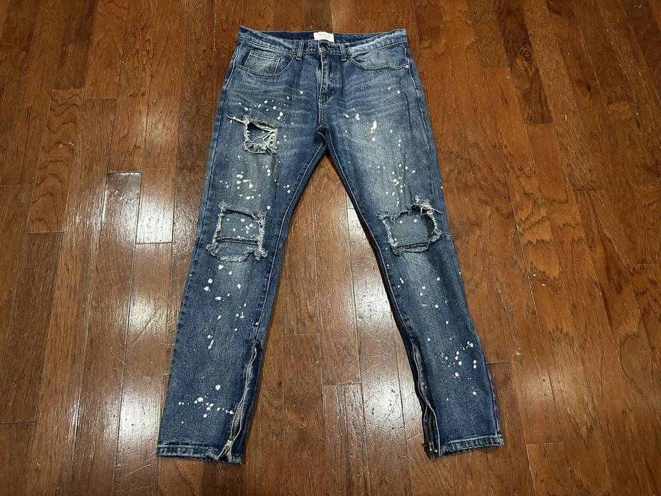 Pantalones de mezclilla para hombre Fear Of God Fourth Collection talla 34 [RAROS] Foto 1 de 4