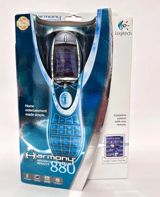 Logitech Harmony 880 Advanced Universal Remote Control - (966187-0403) NIB - Image 1 of 4