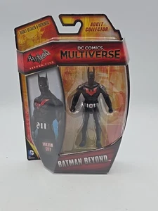DC Comics Multiverse Arkham City Batman Beyond Figure 3.75 Mattel NUOVO SIGILLATO - Foto 1 di 7