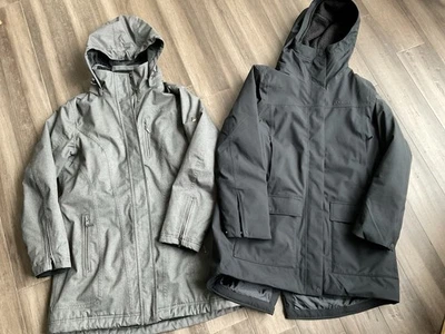 Schöffel,Gr.44,2 Jacken,Winterjacken,Venturi,Grau,Schwarz,Winter,Wattiert,Mantel - Bild 1 von 4