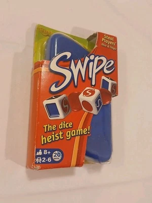 Fundex Swipe The Dice Heist Game 2006  New Sealed Complete 2-6 Players Chips - Image 1 of 2