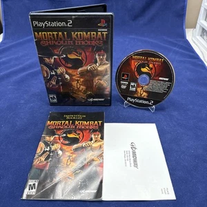 Mortal Kombat: Shaolin Monks (Sony PlayStation 2 PS2) Complete CIB Reg Card - Picture 1 of 7