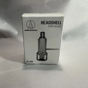 Audio Technica AT-HS6 Silber Headshell 9g Aluminium SME Druckguss Open Box - Picture 1 of 2