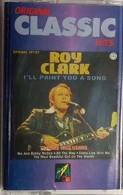 Roy Clark - I'll Paint You A Song 1994 10 pistas casete EX Foto 1 de 2
