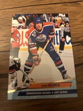 1992-93 Ultra Oilers Hockey Card #59 Petr Klima NM+ Free Shipping!