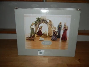 Juego de 10 belenes cuadrados Kohls St. Nicholas  - Imagen 1 de 12