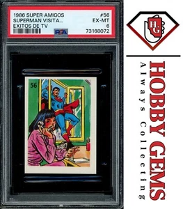 SUPERMAN & LOIS LANE PSA 6 1986 DC Comics Reyauca Super Amigos Exitos de TV #56 - Picture 1 of 2