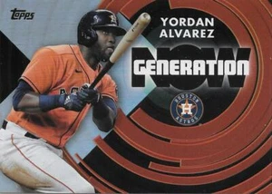 2022 Topps Serie 1 YORDAN ALVAREZ Generación Ahora - HOUSTON ASTROS - #GN-15 - Imagen 1 de 1