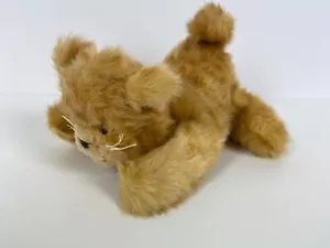 Sigikid Katze rot orange Stofftier Plüschtier vintage W. Germany ca. 25 cm - Bild 1 von 8