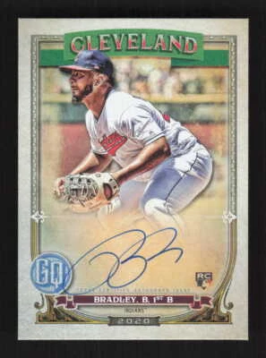 Bobby Bradley 2020 Topps Gypsy Queen Autographs Cleveland Indians Auto #GQA-BB - Image 1 of 2