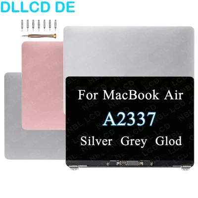 NON-OEM REPLACEMENT for Apple Macbook Air A2337 Retina Display Screen Assembly 13.3" EMC3598 Grey
