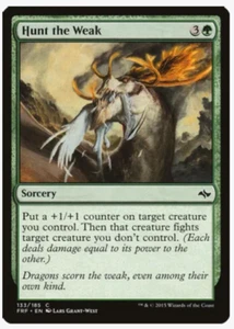 Magic the Gathering Cards Hunt the Weak (x4) PLAYSET Fate Reforged NM/LP - Picture 1 of 1