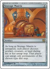 Storage Matrix NM MTG Ninth Edition 9th Magic 2B3