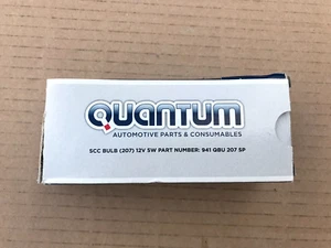 Bombilla Quantum SCC (207) 12V 5w - 941 QBU 207 SP **x21 suministrado** - Imagen 1 de 4