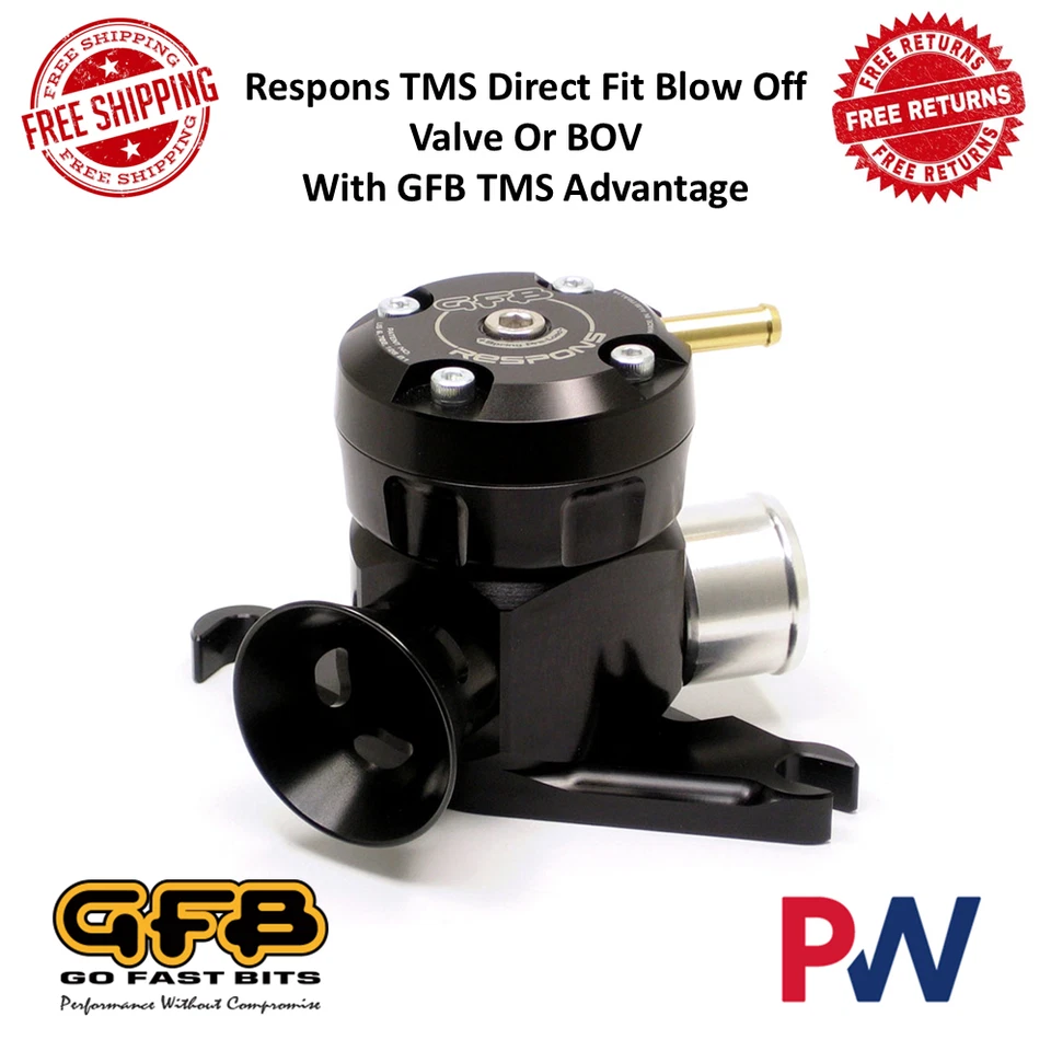 Válvula de soplado Go Fast Bits Respons TMS ajuste directo para Subaru WRX, Impreza, STI Foto 1 de 4