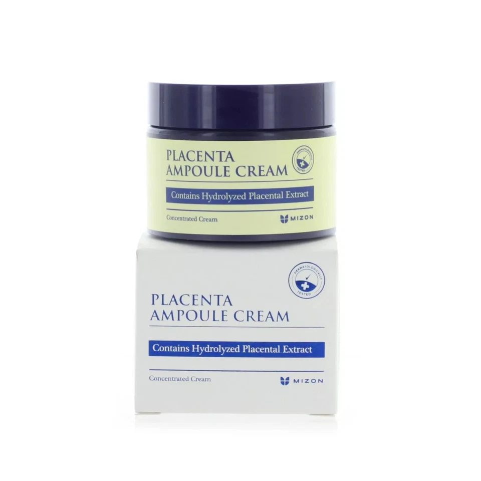 🌿 MIZON Placenta Ampoule Cream – 50ml - Image 1 of 1