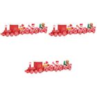 Set of 3 Holiday Party Supplies Desktop Decor Table Adornment