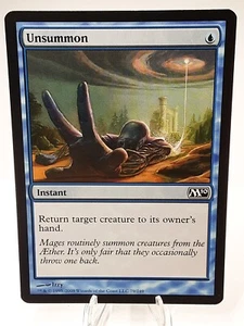 MTG - M10 - Unsummon - #079 - Lightly Played - Picture 1 of 6