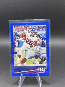 2020 Panini Donruss - Saquon Barkley #184 Press Proof Blue - Bild 1 von 1