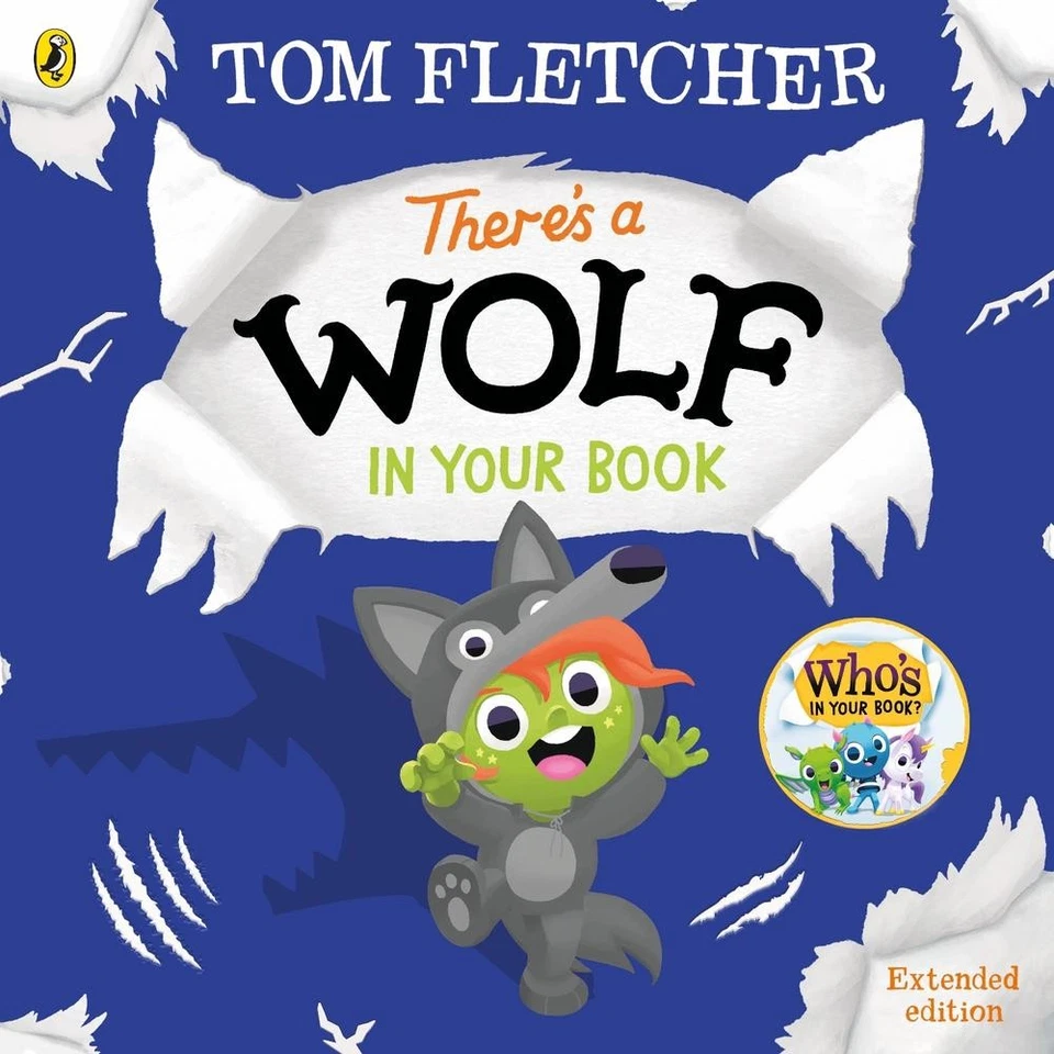 There's a Wolf in Your Book by Tom Fletcher (English) Paperback Book - Image 1 of 1