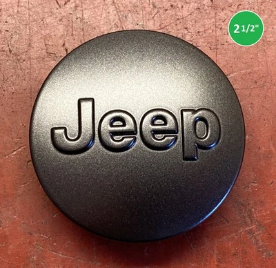 Tapa central Jeep Gladiator Wrangler 18-21 gris carbón oscuro mate (2 1/2") Foto 1 de 4