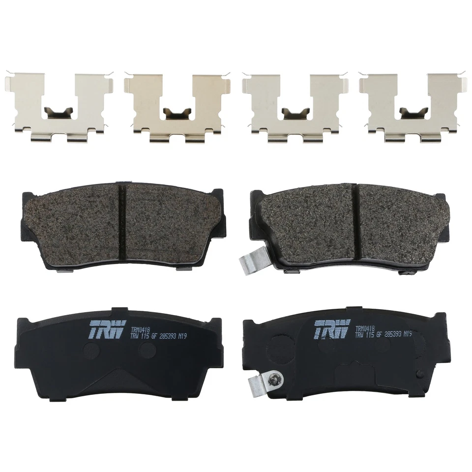 Disc Brake Pad Set for Geo Tracker 1989 - 1997 TRW  Pro TRM0418 - Image 1 of 4