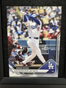 2025 MLB Topps NOW 527 SHOHEI OHTANI 1000TH HIT LOS ANGELES DODGERS in Stock - Picture 1 of 2