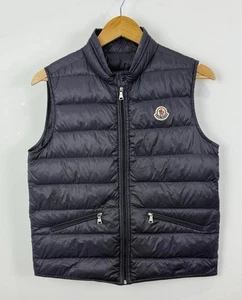Moncler GUI Down Gilet Jacket S Xs 19”ptp Coat Puffa Genuine Blue Tib Patrick 14 - Picture 1 of 9