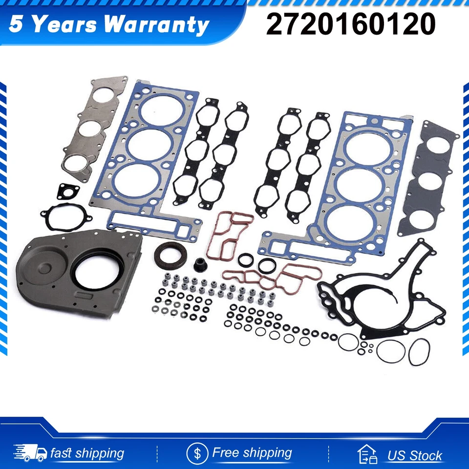 Kit de reconstrucción de juntas de motor para Mercedes-Benz E350 C350 GLK350 ML350 3,5 L V6 DOHC Foto 1 de 4