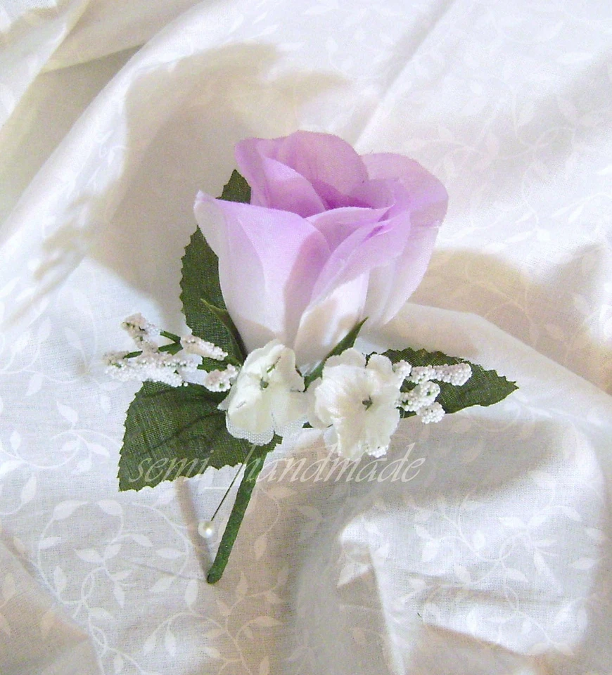 Rose Pin*Boutonniere*Corsage*your choice*Groom*Best man*Prom*Wedding*Party - Image 1 of 1