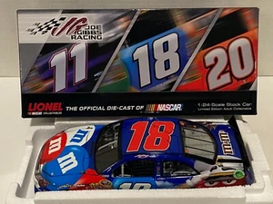 KYLE BUSCH #18 2012 M&MS RED WHITE &BLUE 1/24 - Picture 1 of 13