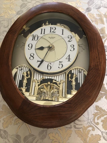 Small World Rhythm Clock 18 Songs / Melodies # 4MH852 Cover